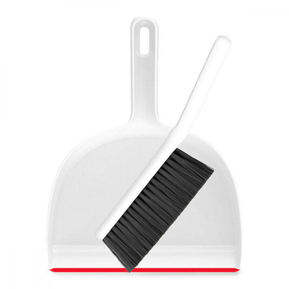

Набор для уборки YIJIE (iClean) Mini Broom Dustpan Combination щетка с совком YZ-02, Белый, YZ-02