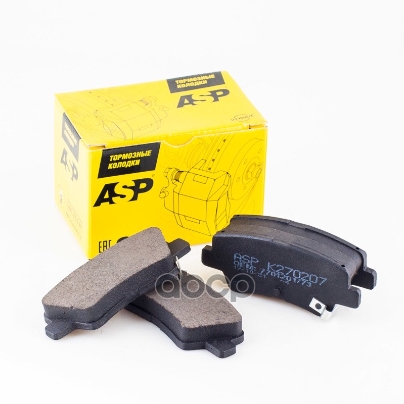 

Тормозные Колодки Asp Задние K290118