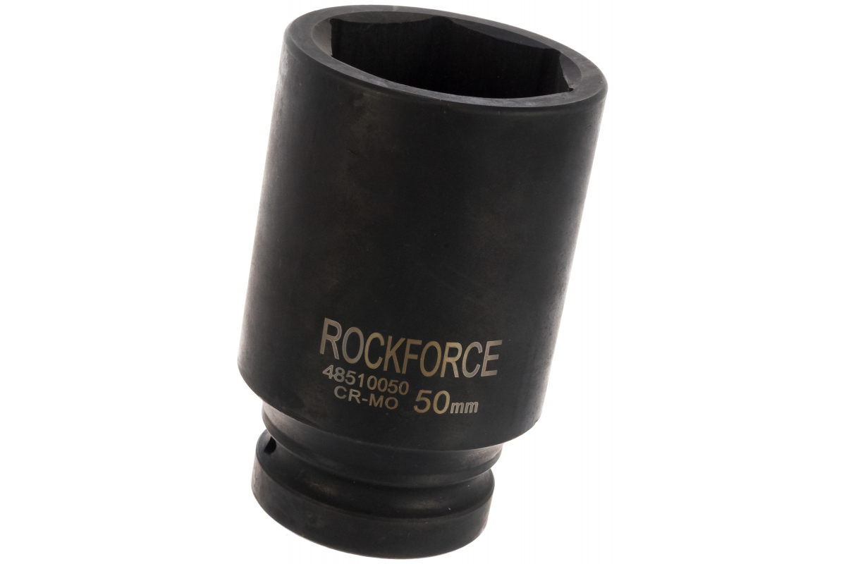 

ROCK-FORCE Головка торцевая 1" 50мм ударная высокая L=100мм ROCKFORCE