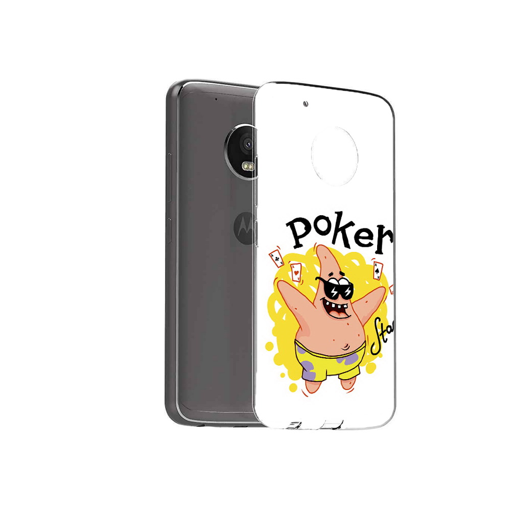 

Чехол MyPads Tocco для Motorola Moto G5 Plus Патрик (PT67401.338.133), Прозрачный, Tocco