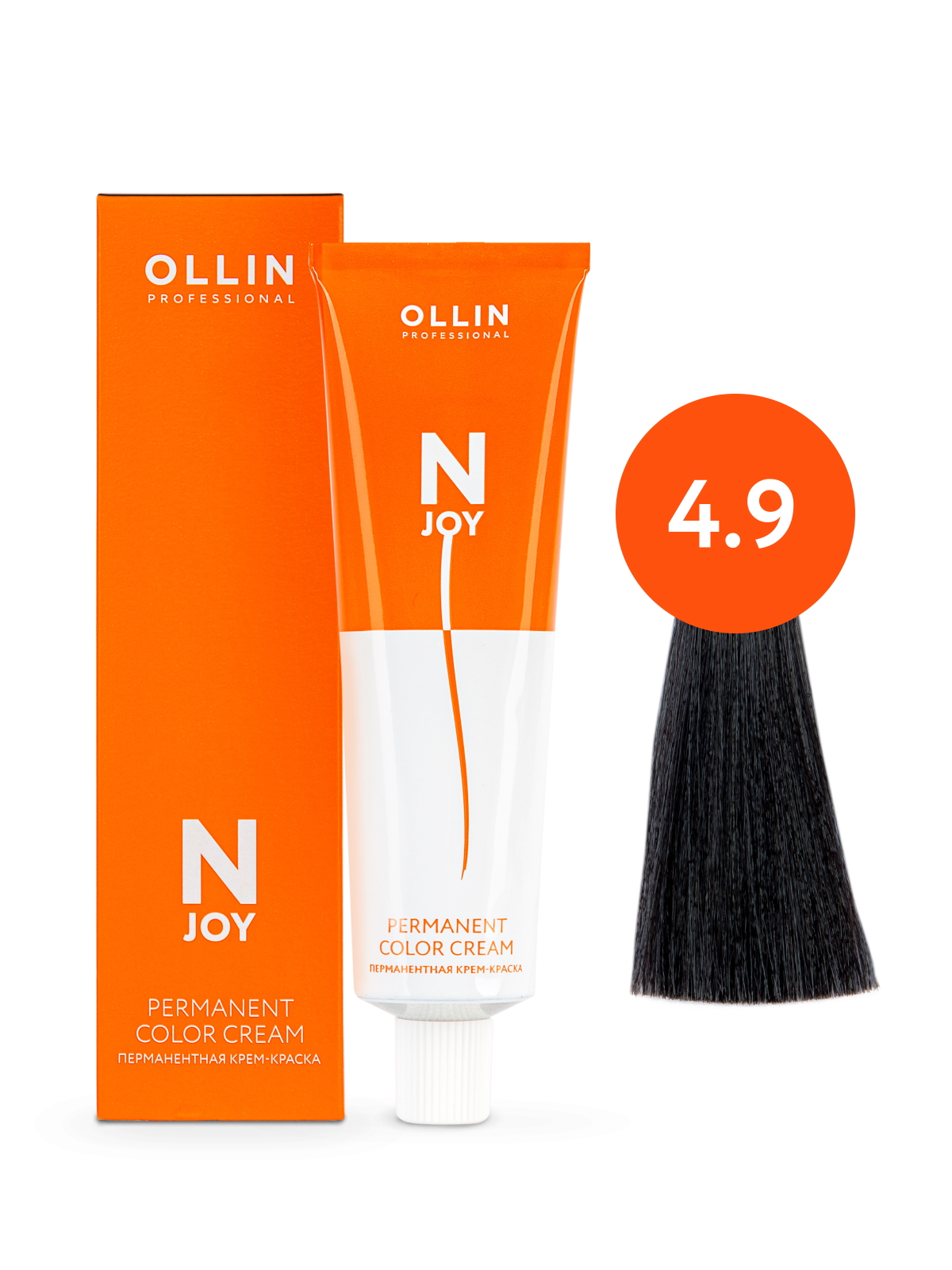 

Крем-краска Ollin Professional N-JOY 4/9