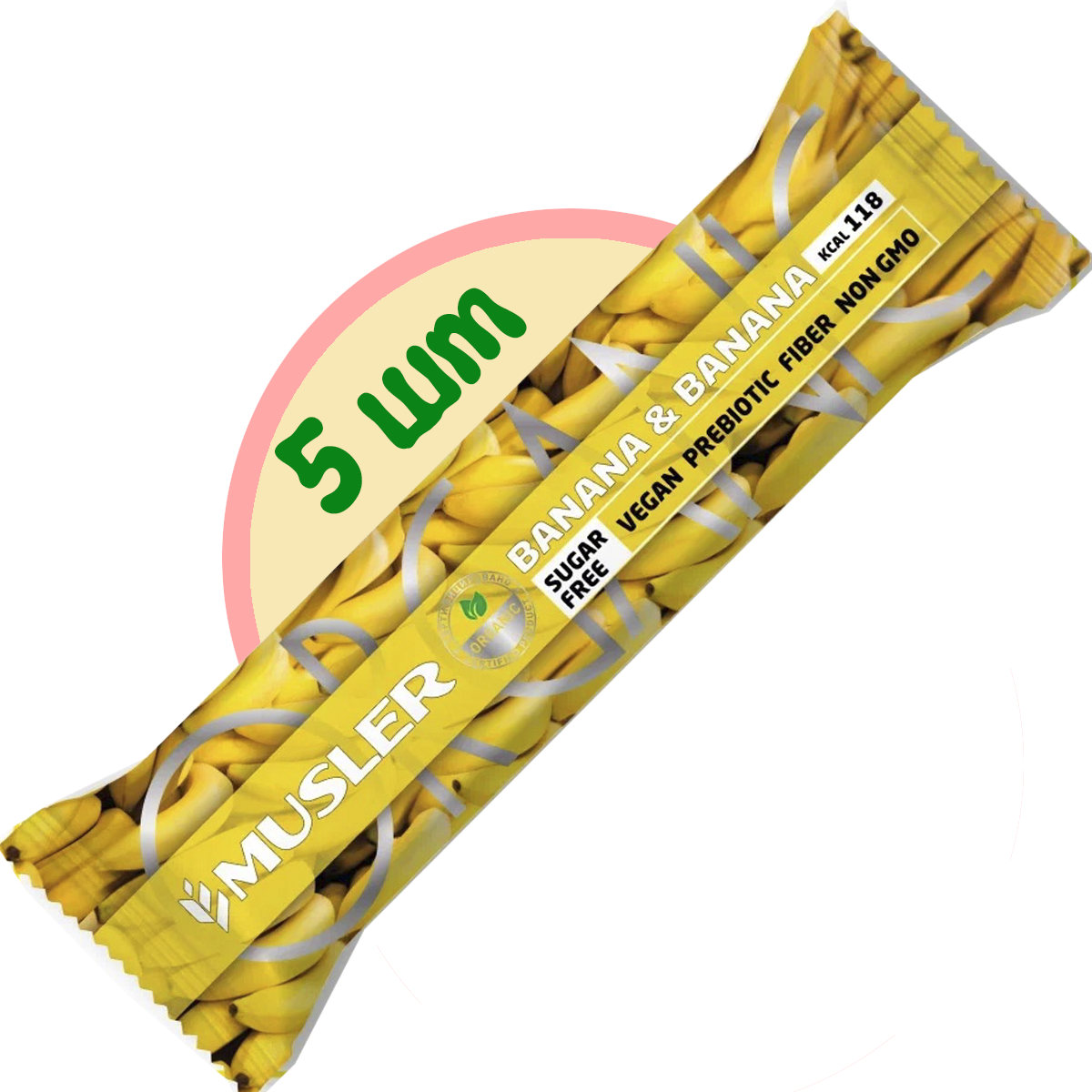 Батончик мюсли MUSLER ORGANIC 