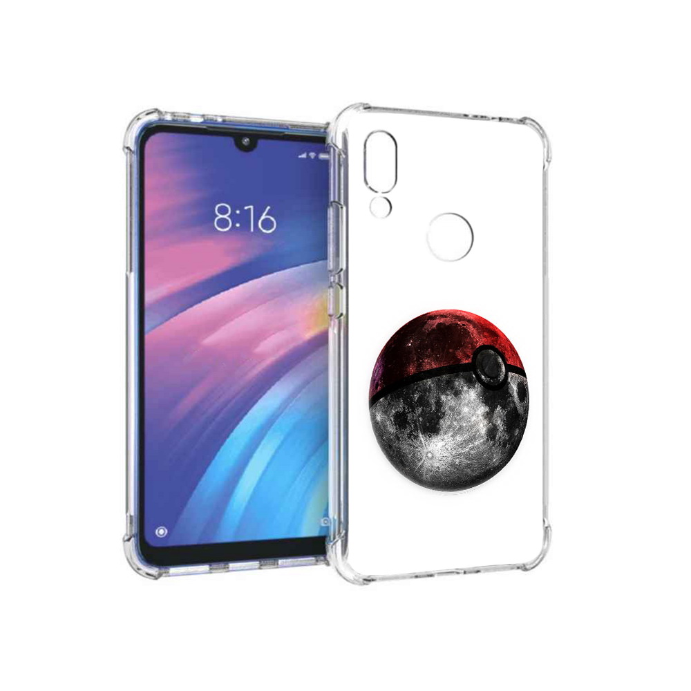 

Чехол MyPads Tocco для Xiaomi Redmi Y3 планета покебол, Прозрачный, Tocco