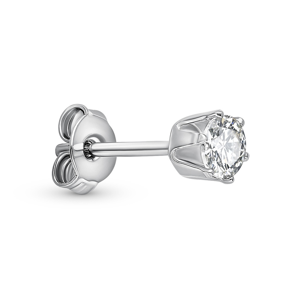 

Серьги из серебра с фианитом 585Gold 702005491, 702005491