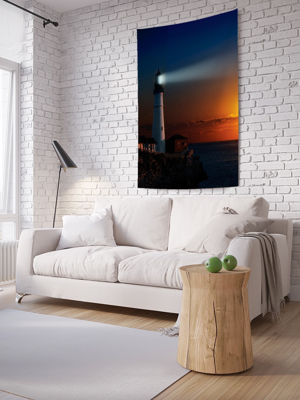 

Вертикальное фотопанно на стену JoyArty Бесстрашный маяк 150x200 см, Бесстрашный маяк