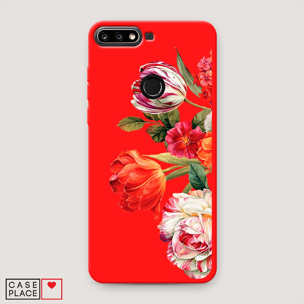 

Чехол Awog на Honor 7C Pro/Y7 Prime 2018/Nova 2 Lite "Весенний букет"