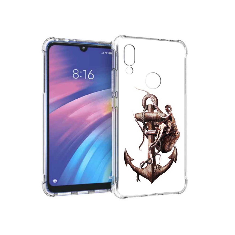 Чехол MyPads Tocco для Xiaomi Redmi Y3 ржавый якорь