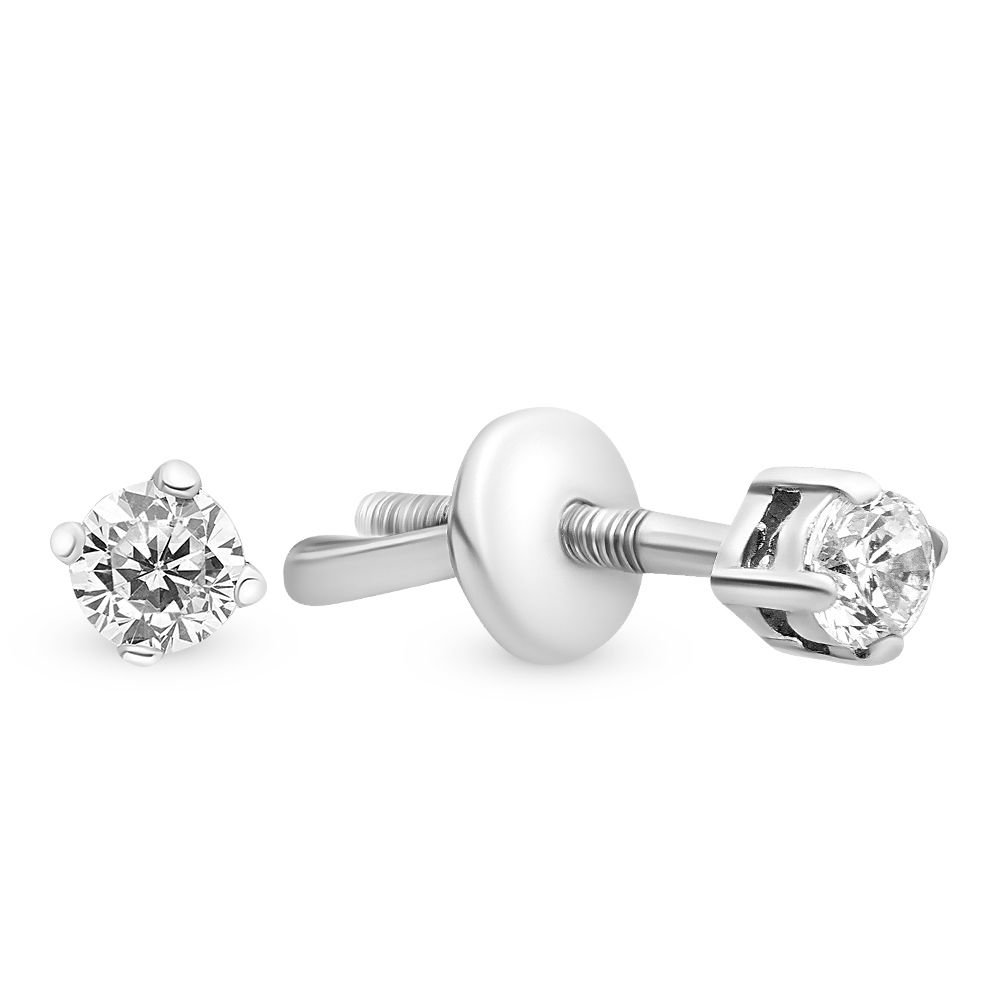 

Серьги из серебра с фианитом 585Gold 702005474, 702005474