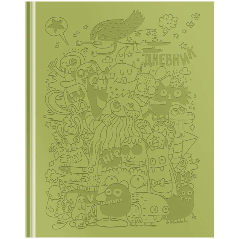 

Дневник школьный Greenwich Line 333886, 1-11 класс, 48 листов, 3 штуки, Зеленый