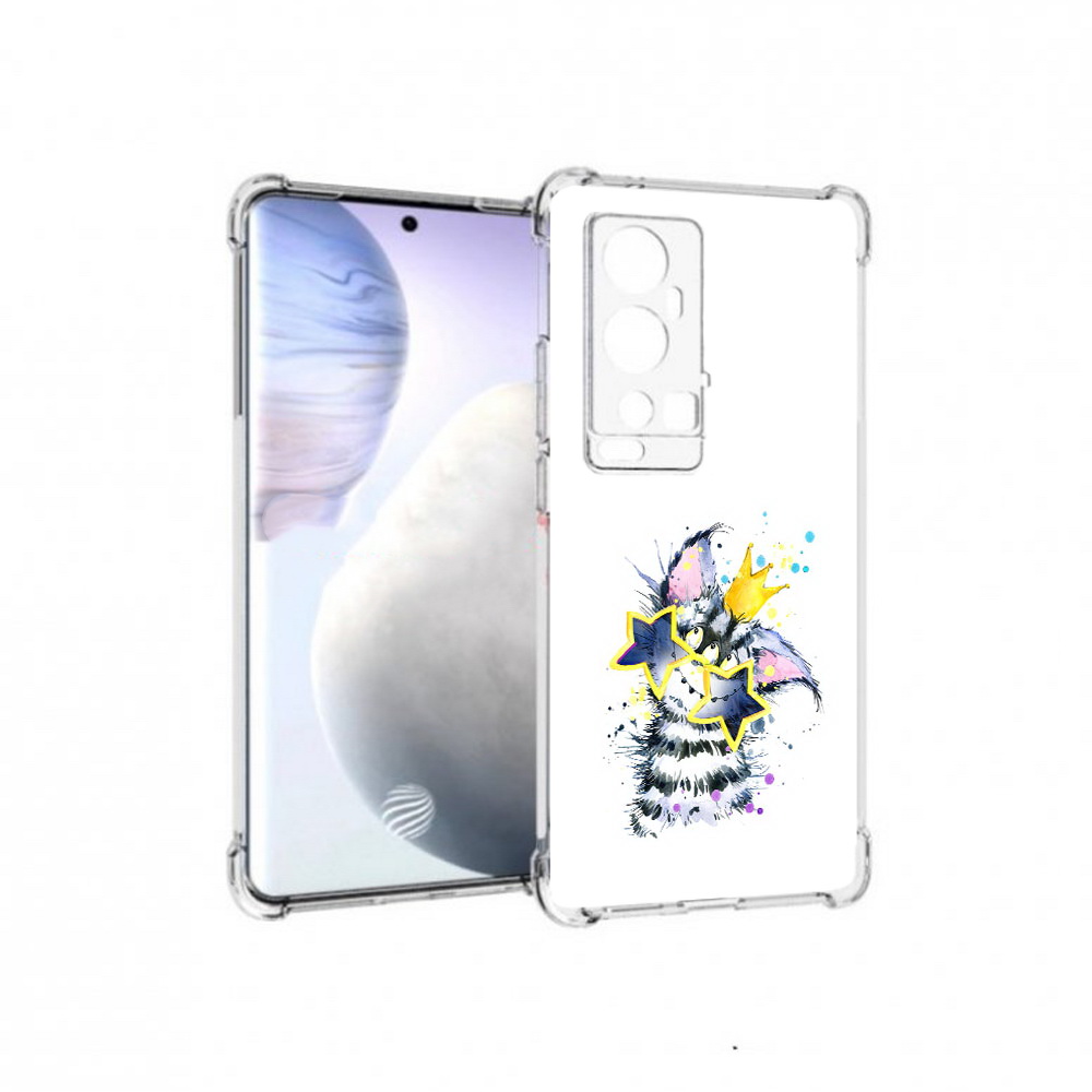 

Чехол MyPads Tocco для Vivo X60 Pro Plus Мартовский Нуся, Прозрачный, Tocco