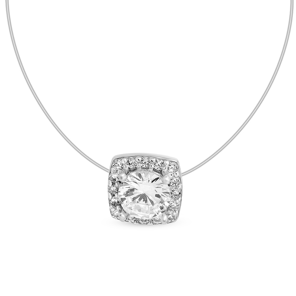

Колье из серебра с фианитом 38 см 585Gold 706000179, 706000179