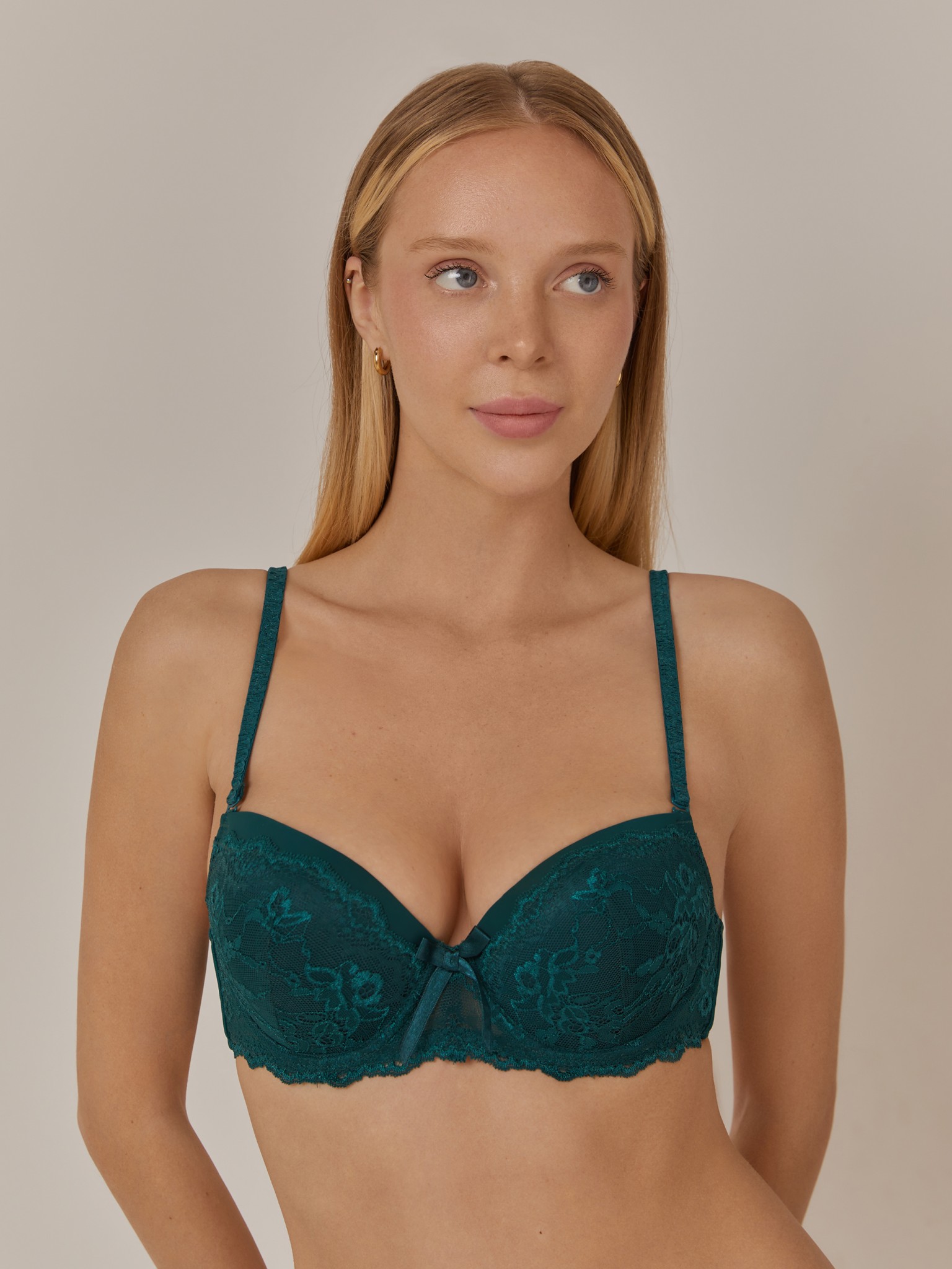 

Бюстгальтер женский Infinity Lingerie 081910C зеленый 80D, 081910C
