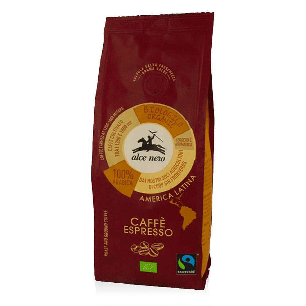 Кофе натуральный жареный молотый ESPRESSO 100% Арабика БИО 250 г
