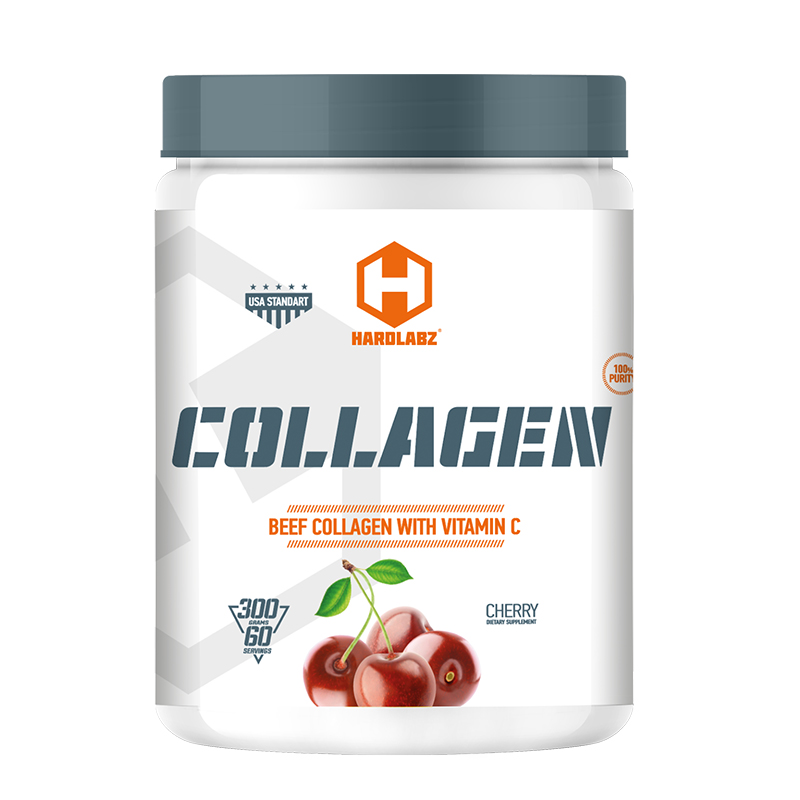 Коллаген Hardlabz Collagen 300 г, вкус: вишня