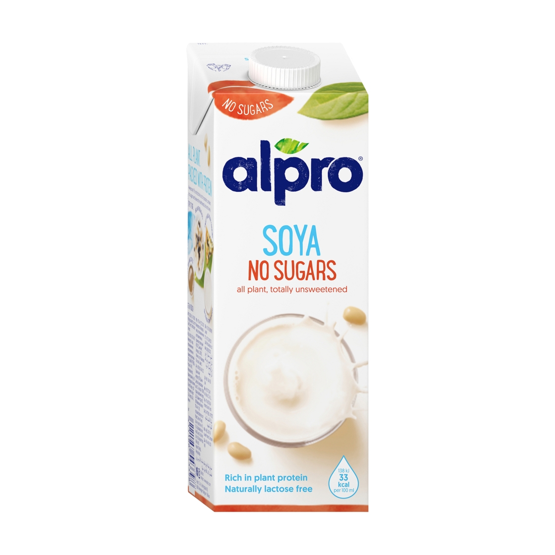 

Напиток Alpro soya unsweetened без сахара без соли 1.8% 1 л