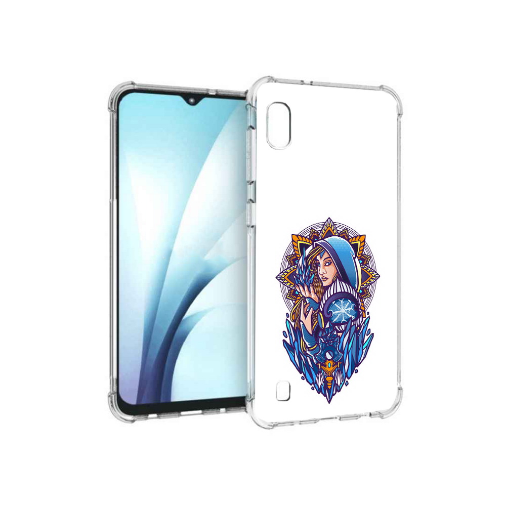 Чехол MyPads Tocco для Samsung Galaxy A10 кристал мейден дота 2 (PT147645.531.415)