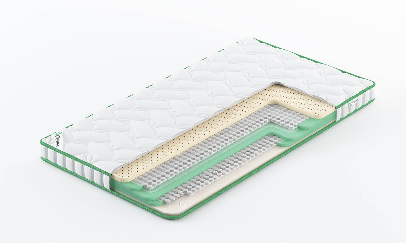 

Топпер Clever NanoTop Double 170x210, Белый, NanoTop Double