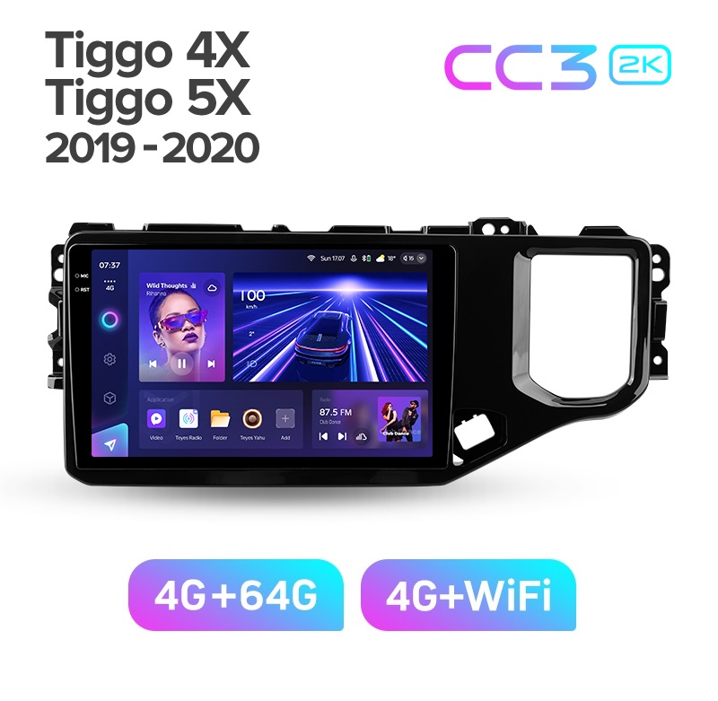 Магнитола TEYES CHERY TIGGO 4X5X 2019-2020 г CC3 2K 464ГБ 3789000₽