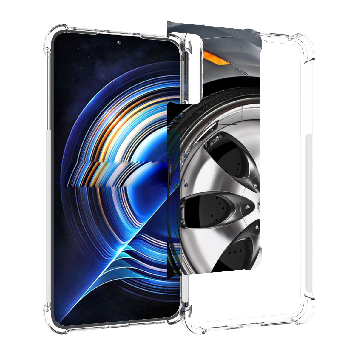 

Чехол MyPads Колесо мужской для Tecno Camon 19 Neo, Прозрачный, Tocco