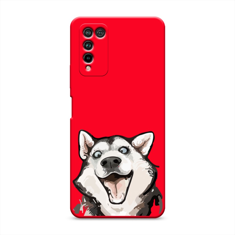

Чехол Awog на Honor 10X Lite "Радостный хаски"