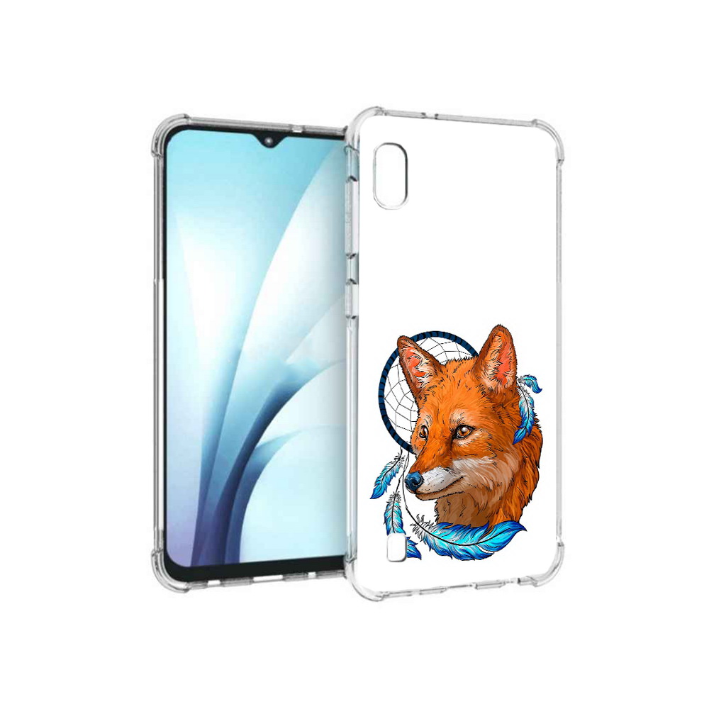 

Чехол MyPads Tocco для Samsung Galaxy A10 лиса и ловец снов (PT147645.531.438), Прозрачный, Tocco