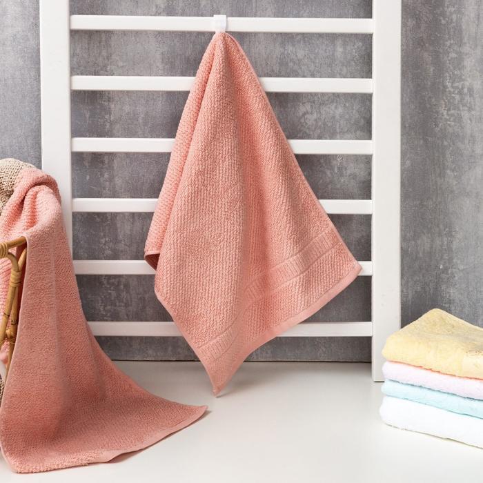 

Полотенце махровое Этель "Премиум" цв.розовый, 35*72 см, 300 гр/м2, 100% хлопок, Этель: махровые полотенца