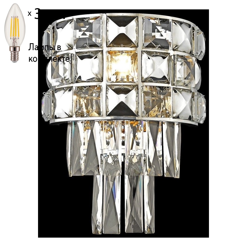 

Бра с лампочками Wertmark WE133.03.101+Lamps