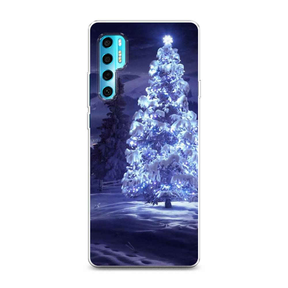 

Чехол на TCL 20 Pro 5G "Зима 4", Синий;черный;белый, 290850-2