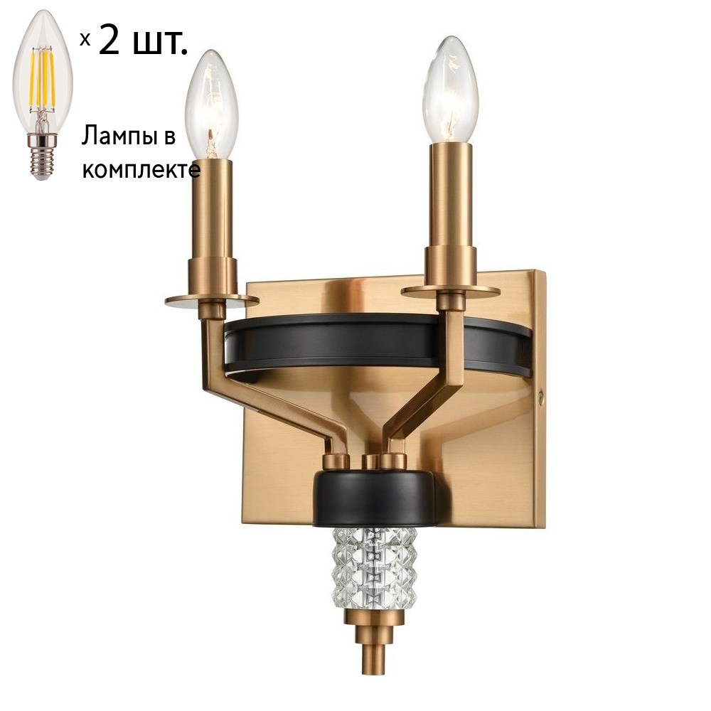 Бра Wertmark WE246.02.501+Lamps с лампочками 600014551548