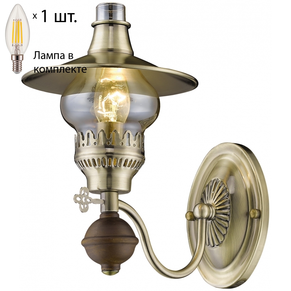 

Бра Velante 305-501-01+Lamps с лампочкой