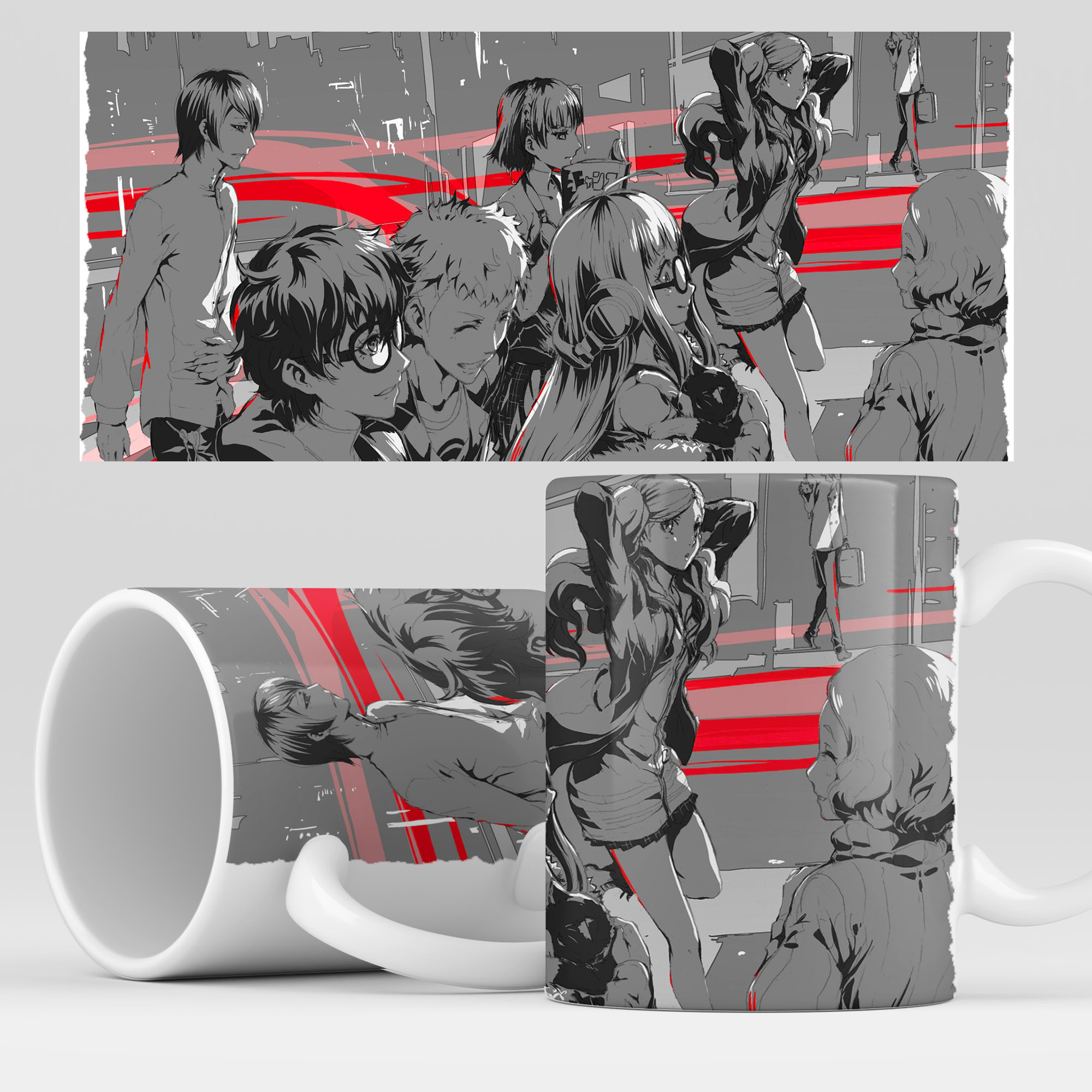 

Кружка RocketCup с принтом "Аниме Персона" Persona, PersonaAnime29