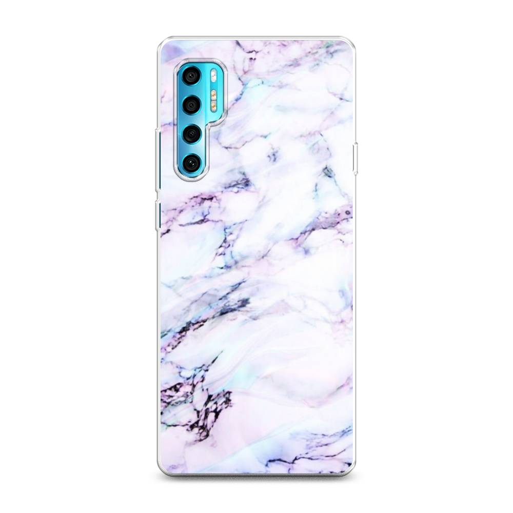 

Чехол на TCL 20 Pro 5G "Радужный мрамор", Серый;фиолетовый, 290850-3