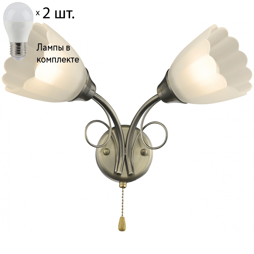 

Бра с лампочками Velante 708-501-02+Lamps