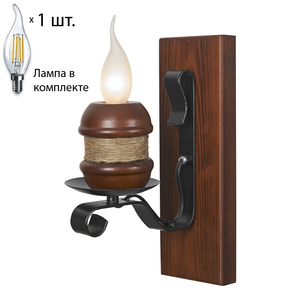 

Бра Velante 584-701-01+Lamps с лампочкой