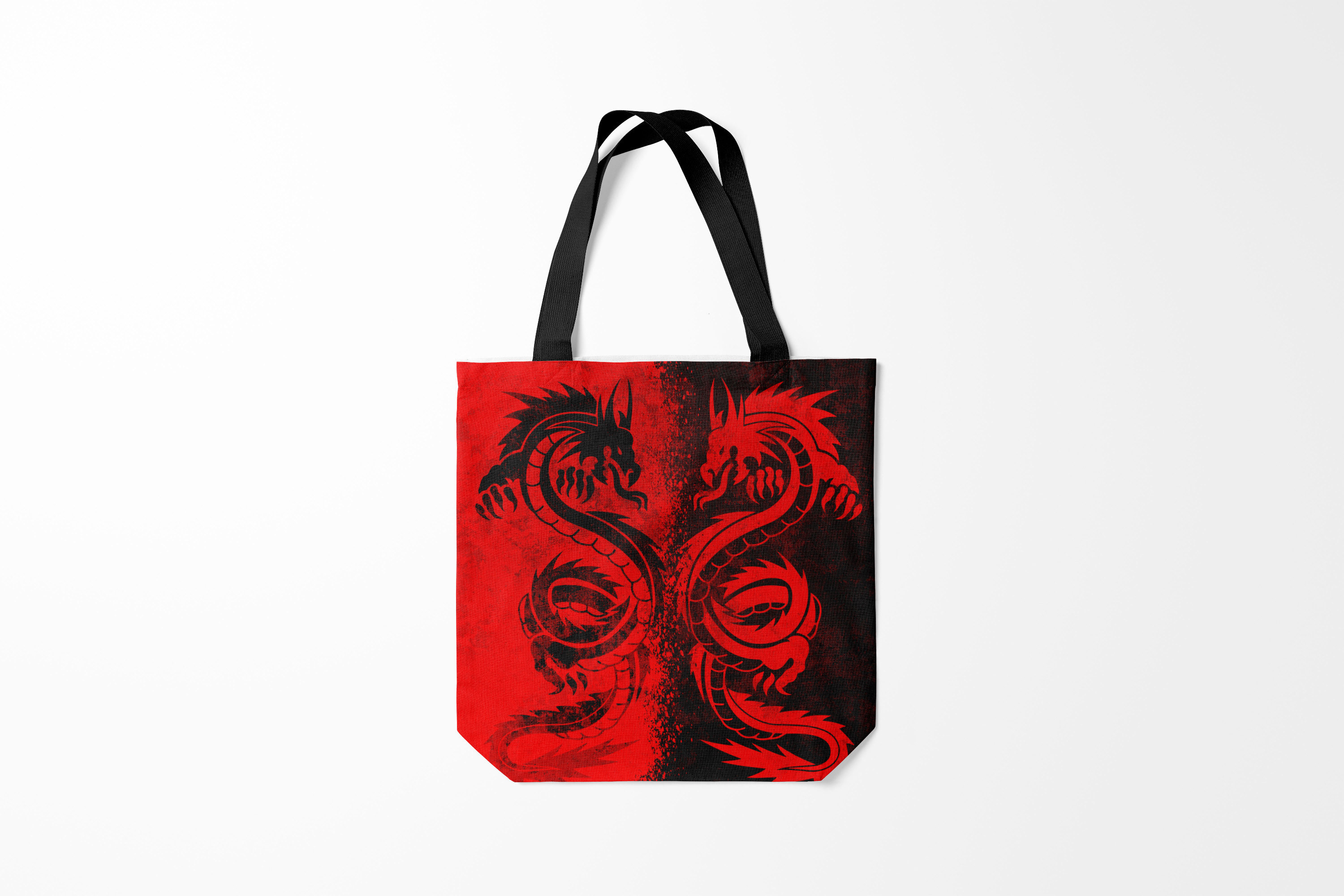 

Сумка шoппер унисекс Burnettie Драконы BLACK RED DRAGONS TATOO, разноцветный, Драконы BLACK RED DRAGONS TATOO