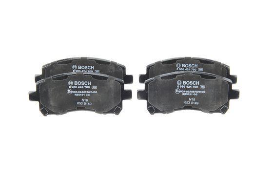

Комплект тормозных колодок BOSCH 0986424700