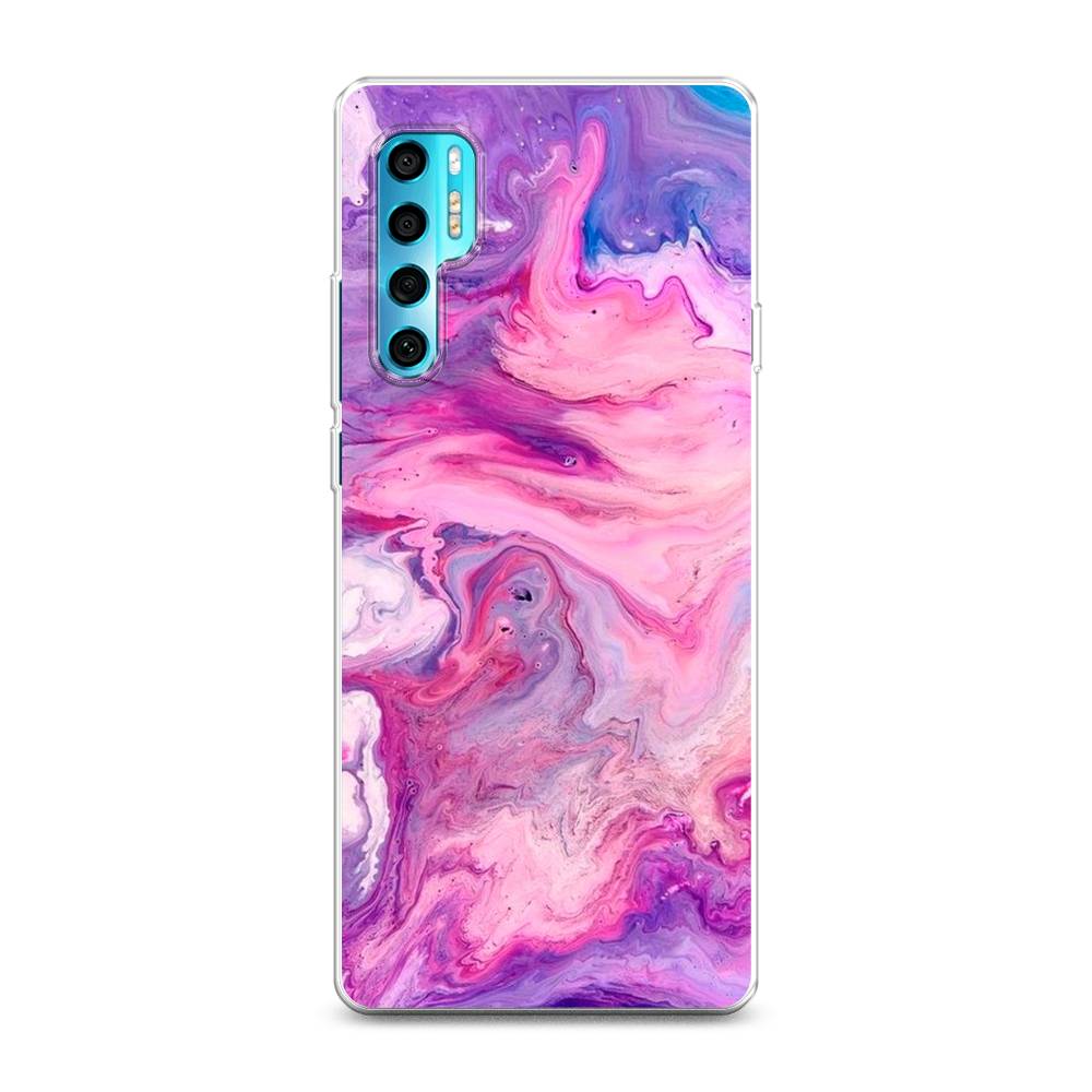 

Чехол на TCL 20 Pro 5G "Нежно-розовая абстракция", Розовый, 290850-3