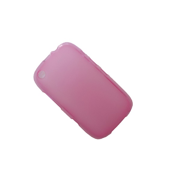 

Чехол для BlackBerry 9220 силиконовый матовый <розовый>