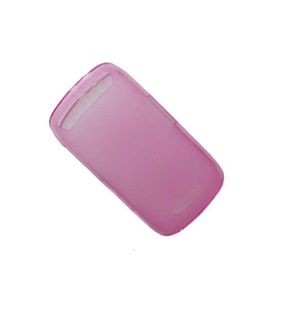 

Чехол для BlackBerry 9360/9370 силиконовый матовый <розовый>