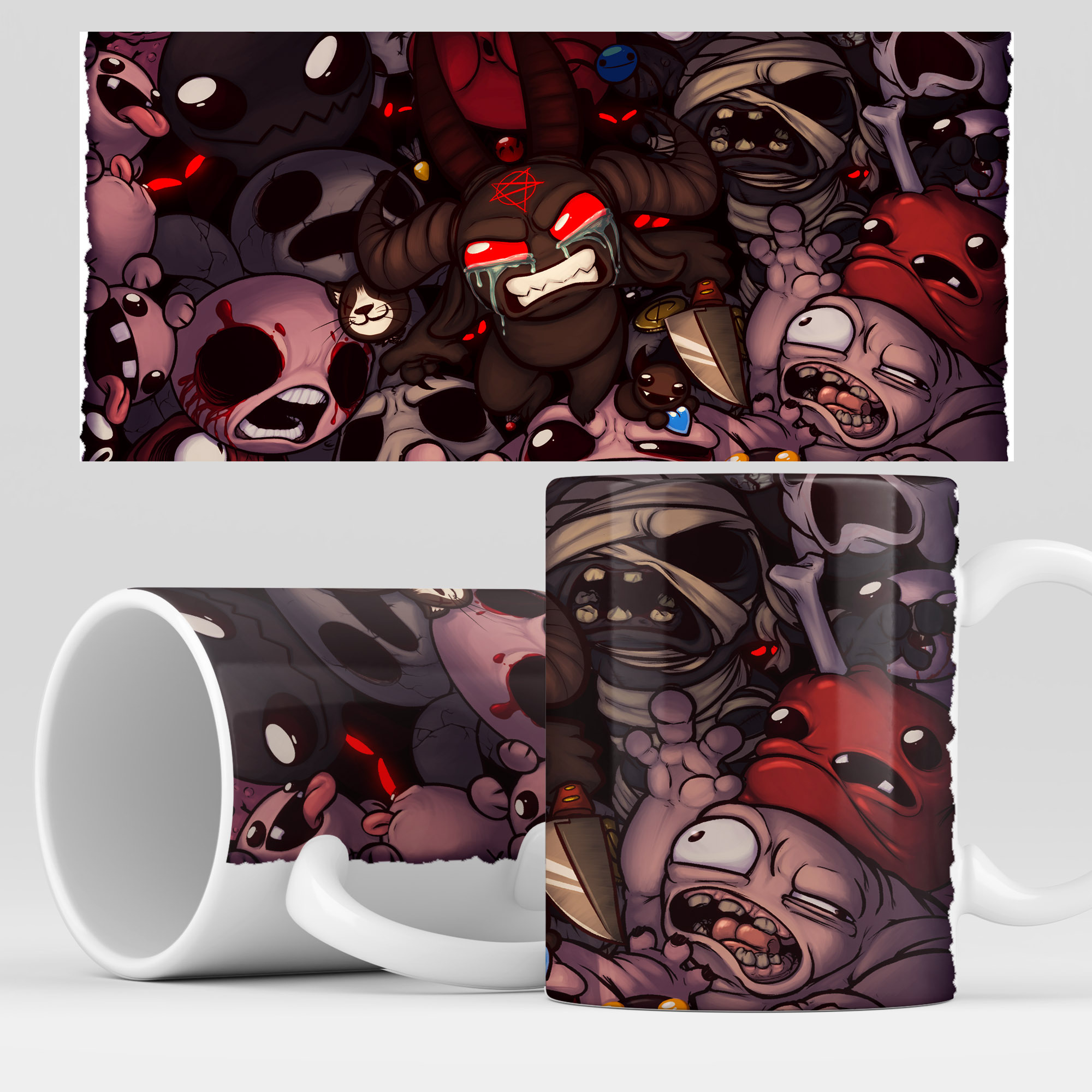 

Кружка RocketCup с принтом "The binding of isaac", Thebindingofisaac03