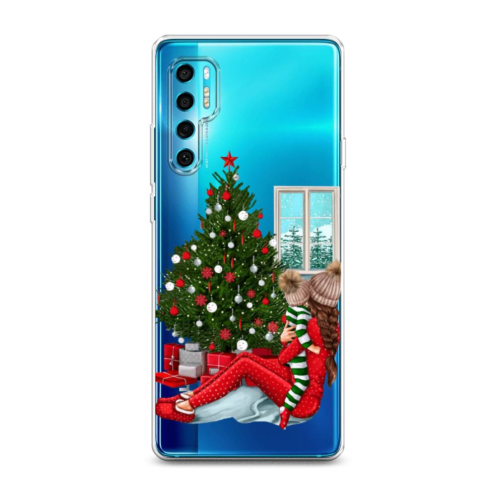 

Чехол на TCL 20 Pro 5G "Новый год с мамой", Красный;зеленый;голубой, 290850-6