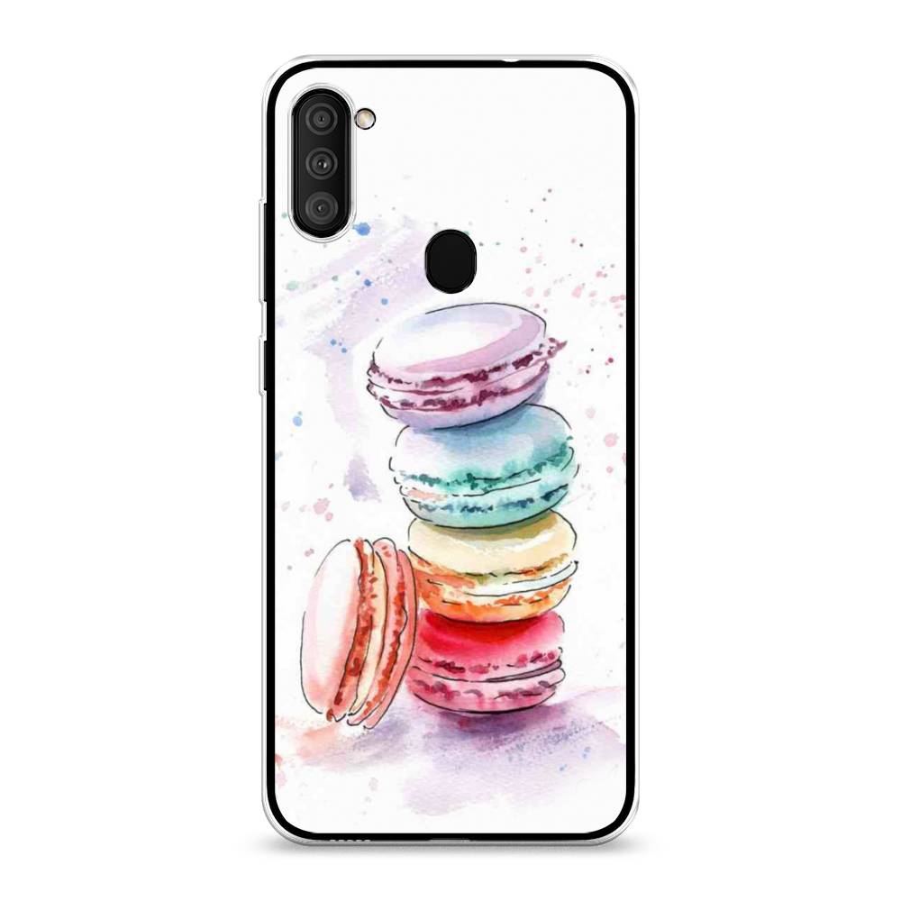 

Чехол Awog на Samsung Galaxy M11 / Самсунг M11 "Пирамидка макарони 2", Разноцветный, 2100650-10