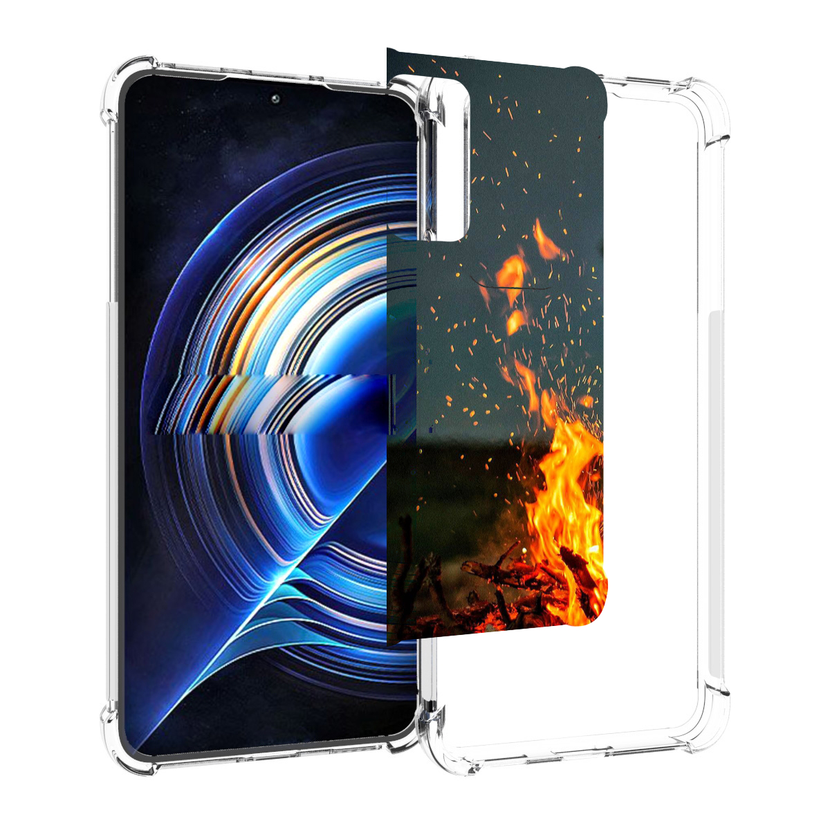 

Чехол MyPads Костер-ночное-небо для Tecno Camon 19 Neo, Прозрачный, Tocco