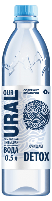 

Вода питьевая Our Ural негазированная 0,5 л