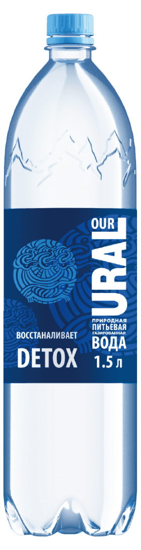 

Вода питьевая Our Ural газированная 1,5 л