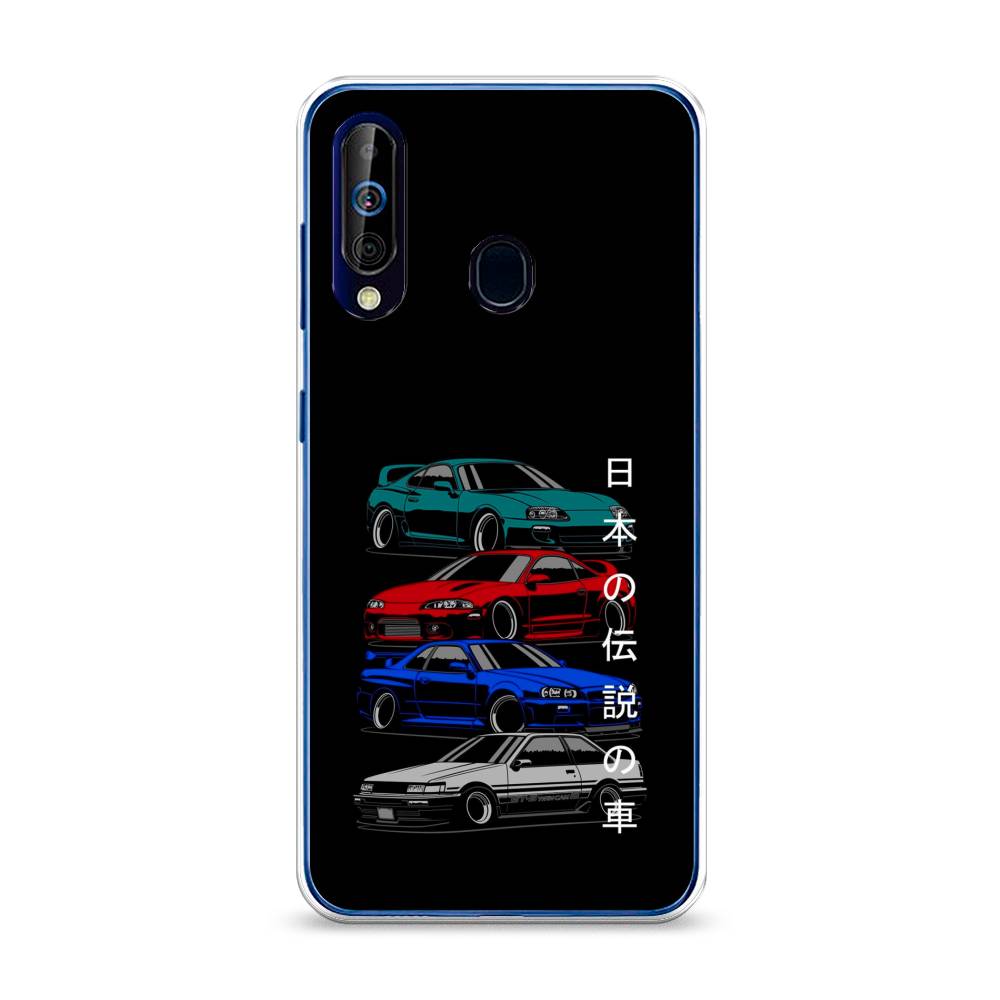 

Чехол Awog на Samsung Galaxy A60/M40 "JDM Legend cars", Разноцветный, 28250-5