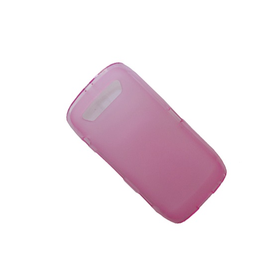 

Чехол для BlackBerry 9850/9860 силиконовый матовый <розовый>