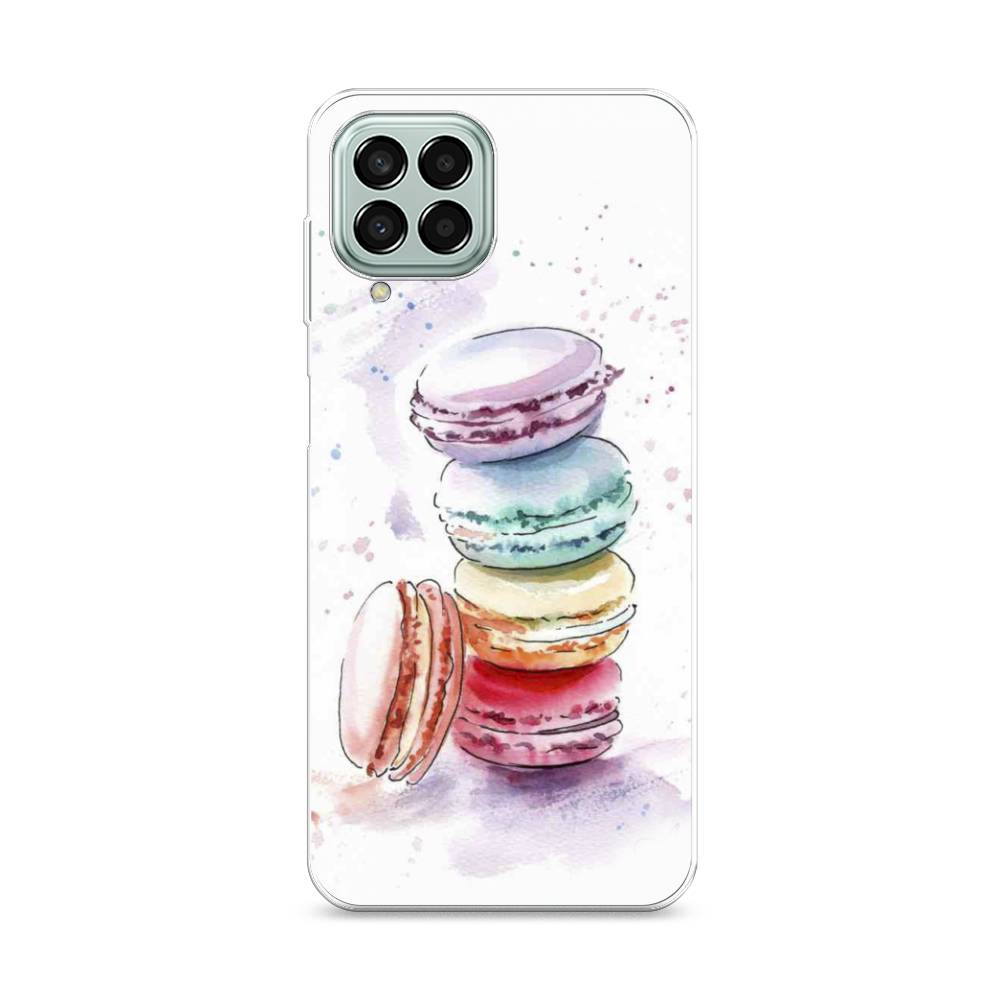 

Чехол Awog на Samsung Galaxy M33 / Самсунг M33 "Пирамидка макарони 2", Разноцветный, 2105650-10