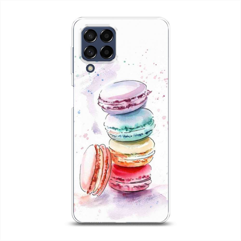 

Чехол Awog на Samsung Galaxy M53 / Самсунг M53 "Пирамидка макарони 2", Разноцветный, 2105850-10