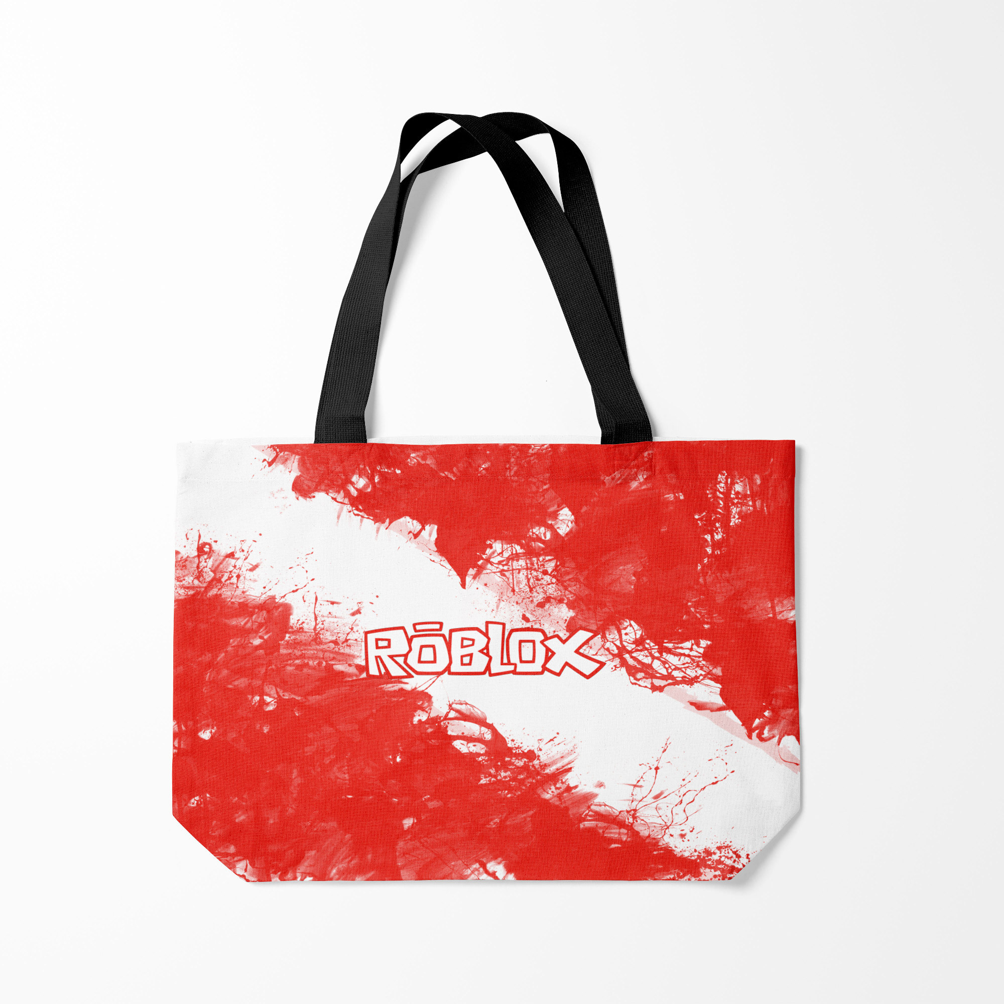 

Сумка шoппер унисекс Burnettie Roblox, красный, Roblox